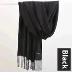Pure Color Warm Keeping Scarf All-match Cashmere Shawl - EX-STOCK CANADA