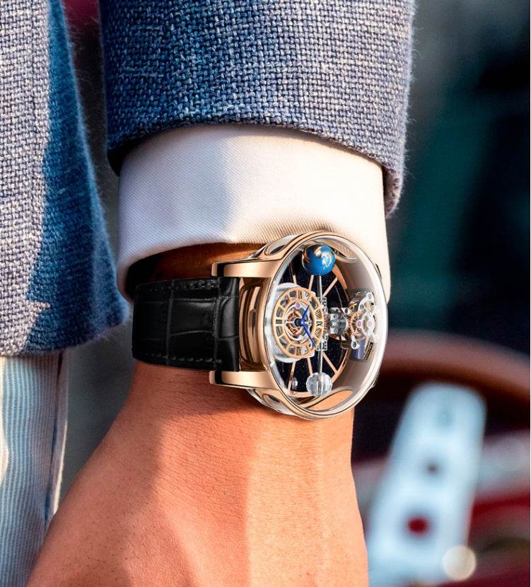 Men's Hollowed-out Quartz Watch EX-STOCK Canada 