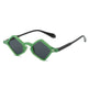 Women's Fashion Geometry Pattern Triangle Glasses EX-STOCK Canada 