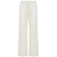 Pure Color Minimal Versatile Sports Style Low Waist Lace-up Draping Mop Straight-leg Trousers - EX-STOCK CANADA