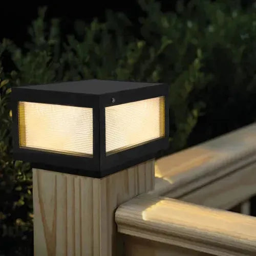 Solar Wall Light With Dimmable LEDs Landscape Pathway Light - EX-STOCK CANADA