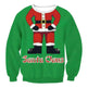 Autumn Winter Fashion Ugly Christmas Sweater Santa Elf Funny Pullover Womens Mens Print Sweaters Tops Clothing - EX-STOCK CANADA