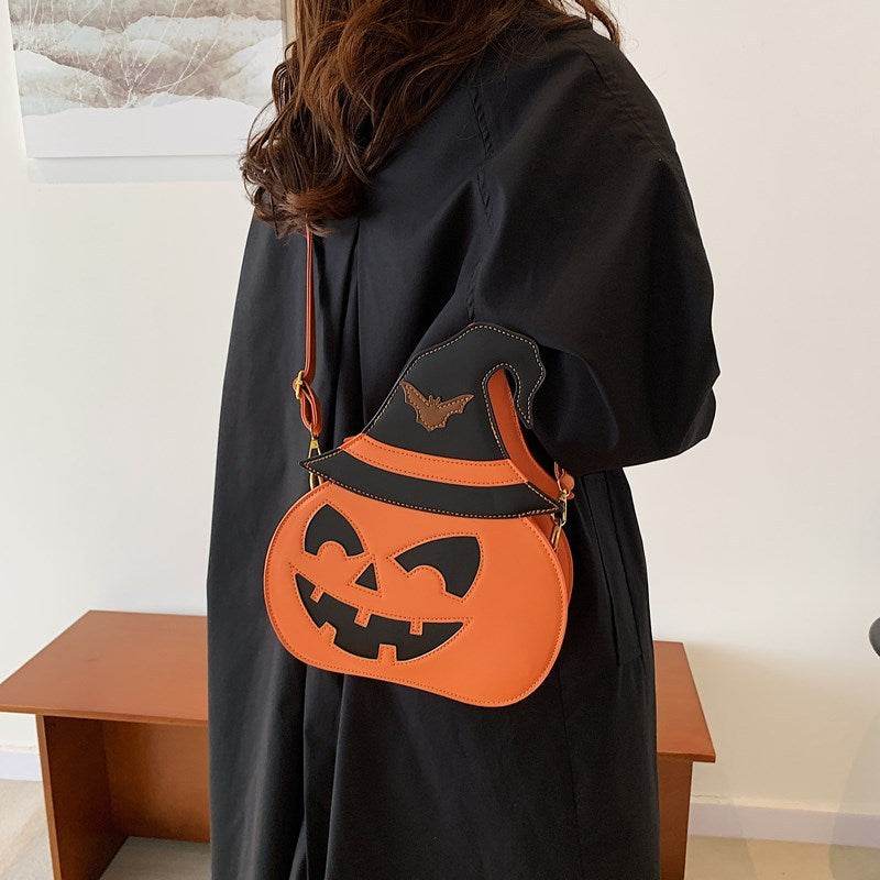 Shoulder Messenger Bag Female Halloween Pumpkin Bag EX-STOCK