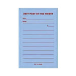 Daily Weekly Notepad Planner Tearable Message Memo Book - EX-STOCK CANADA