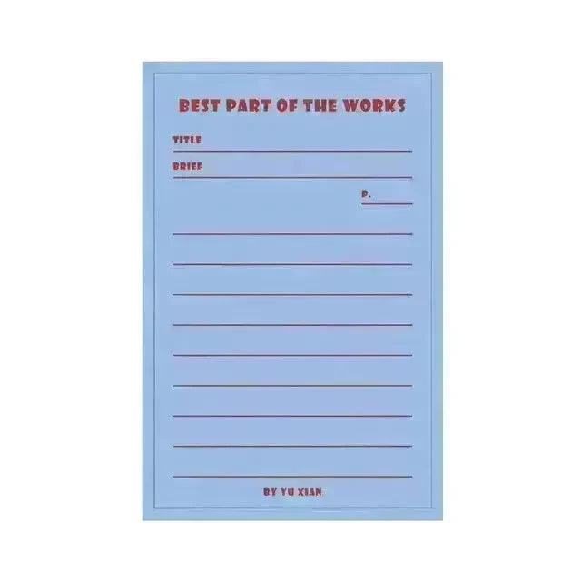 Daily Weekly Notepad Planner Tearable Message Memo Book - EX-STOCK CANADA