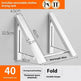 Punch-free Space Aluminum Foldable Invisible Folding Retractable Wall Hanger for Waterproof Hanging Underwear Coat Hanger - EX-STOCK CANADA