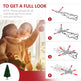 6FT Pre-lit LED Artificial Christmas Tree Scattered Holiday With Stand, Green EX-STOCK Canada 