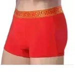 Men's Cotton Boxer Briefs Casual Solid Color Mid Waist underwear - EX-STOCK CANADA