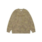 Retro heavy Oversized Crew neck Pullover sweatshirt for men - EX-STOCK CANADA