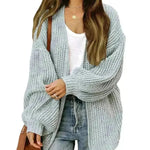 Fall fashioned jacket Knitted Cardigan sweater for women - EX-STOCK CANADA