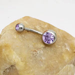 Puncture Hypoallergenic Titanium Steel Navel Buckle Belly Nail - EX-STOCK CANADA
