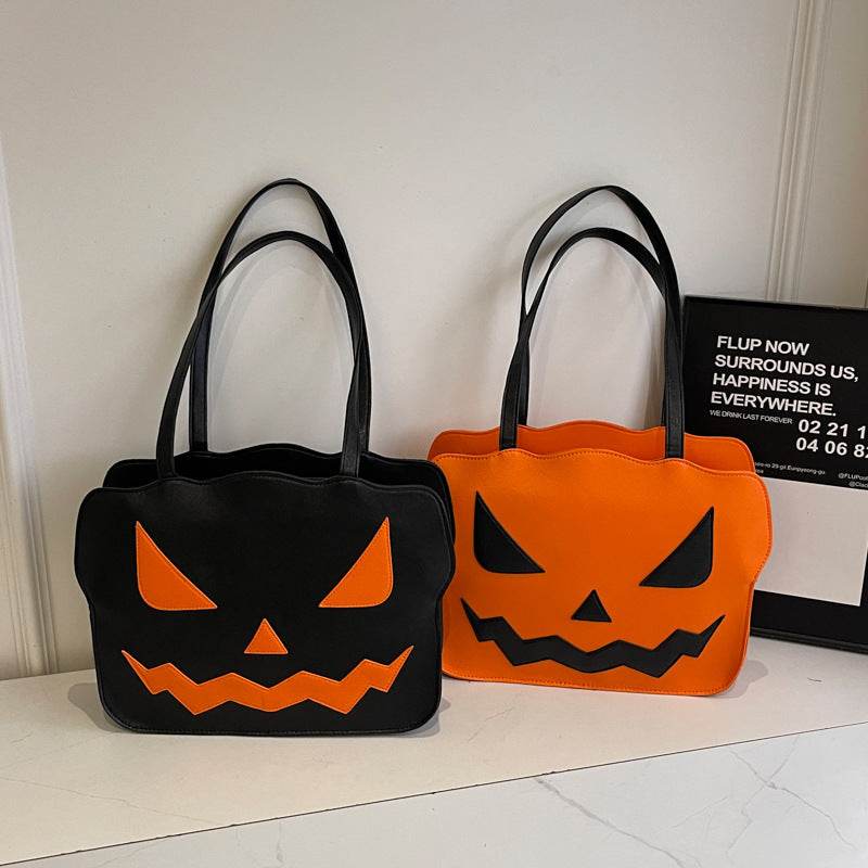 Women's Fashion Halloween Pumpkin Shoulder Messenger Bag EX-STOCK