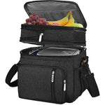 Fresh-keeping And Cold-keeping Double Layer Lunch Bag Stylish And Portable Outdoor - EX-STOCK CANADA