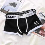 Resumen de boxeadores de algodón para hombres de moda