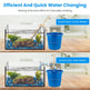 1 Set Multifunctional Electric Aquarium Gravel Cleaner Kit Length Adjustable Automatic Fish Tank Vacuum Cleaner Change Water Wash Sand Filter Dirt Removal EX-STOCK