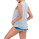 Maternity Tank Tops For Women Ruched Sleeveless Basic Tops Maternity Shirt Vest Pregnancy Tee EX-STOCK