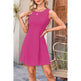Plain Chic Short Sleeveless Dress A-Line Summer Club Party Dress EX-STOCK