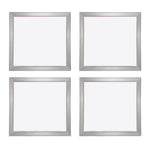 Screen Printing Kit, 4 Pieces Aluminum Silk Screen Printing Frames, 20x20inch Silk Screen Printing Frame With 110 Count Mesh, High Tension Nylon Mesh And Sealing Tape For T-shirts DIY Printing EX-STOCK
