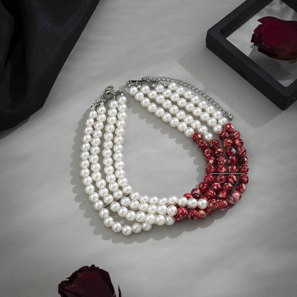 Women's Fashion Gothic Pearl Necklace EX-STOCK