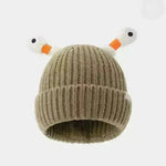 New Cute Luminous Fall Winter Warm Ear Protection Wool Cartoon All-matching Knitted Beanie Hat - EX-STOCK CANADA