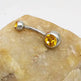 Puncture Hypoallergenic Titanium Steel Navel Buckle Belly Nail - EX-STOCK CANADA