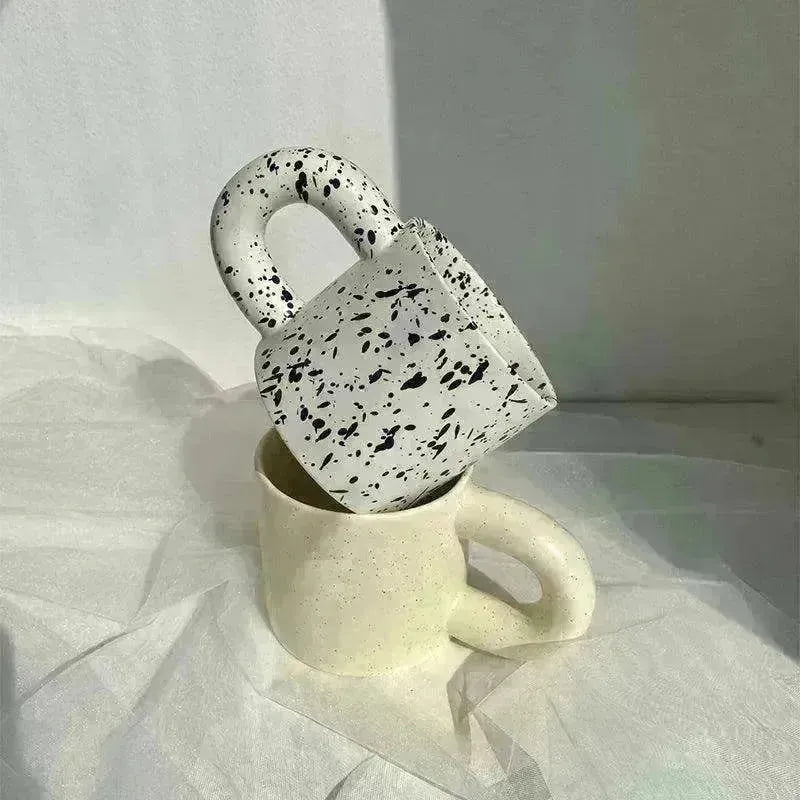 Ceramic Rose Chequered and Many Other Mark Mug - EX-STOCK CANADA