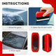 Car Glass Oil Film Cleaning Brush Quick Decontamination And Anti-fog General Automobile Motorcycle EX-STOCK