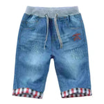 Simple And Versatile Casual Boys' Denim Capris Denim Pant Trouser for boys