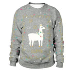 Christmas Element Men's And Women's Round Neck Sweater - EX-STOCK CANADA