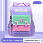 New Sesame Baby Primary School Schoolbag Grade 1-3-6 British Style Boys' Schoolbag Lightweight Girls Backpack EX-STOCK