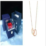 Rotating Soap Flower Rose Gift Box Creative Rotating Rose Jewelry Packaging Box Valentine's Day Gift For Women - EX-STOCK CANADA