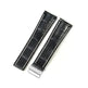 22mm 24mm Black Brown Blue Bamboo Grain Cowhide Watch Strap - EX-STOCK CANADA