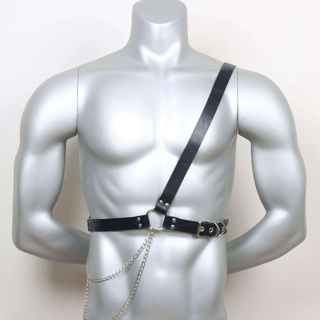 Chain Belt Single Shoulder Backpack Belt Girdle Strap - EX-STOCK CANADA