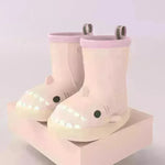 Children Boys Girls Cute Cartoon Waterproof Shoes Safety Rubber Shark Slippers Kids Rain Boots - EX-STOCK CANADA