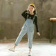 Children Jeans Denim Strap Romper Jumpsuit Pant - EX-STOCK CANADA