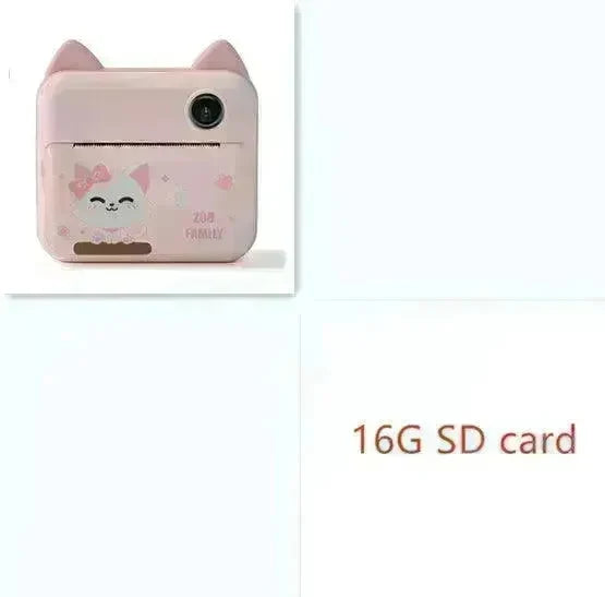 Children's Camera Digital Camera Toy Photo Printable Set - EX-STOCK CANADA
