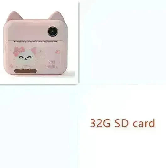 Children's Camera Digital Camera Toy Photo Printable Set - EX-STOCK CANADA