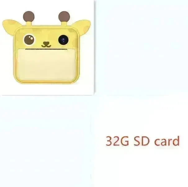 Children's Camera Digital Camera Toy Photo Printable Set - EX-STOCK CANADA