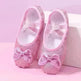 Children's Dance Soft Bottom Training Shoes Kids Ballet Shoes - EX-STOCK CANADA