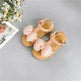 Children'S Fashion Korean Girls Casual Sandals Bowknot Velcro Kids Shoes - EX-STOCK CANADA