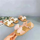 Children'S Fashion Korean Girls Casual Sandals Bowknot Velcro Kids Shoes - EX-STOCK CANADA