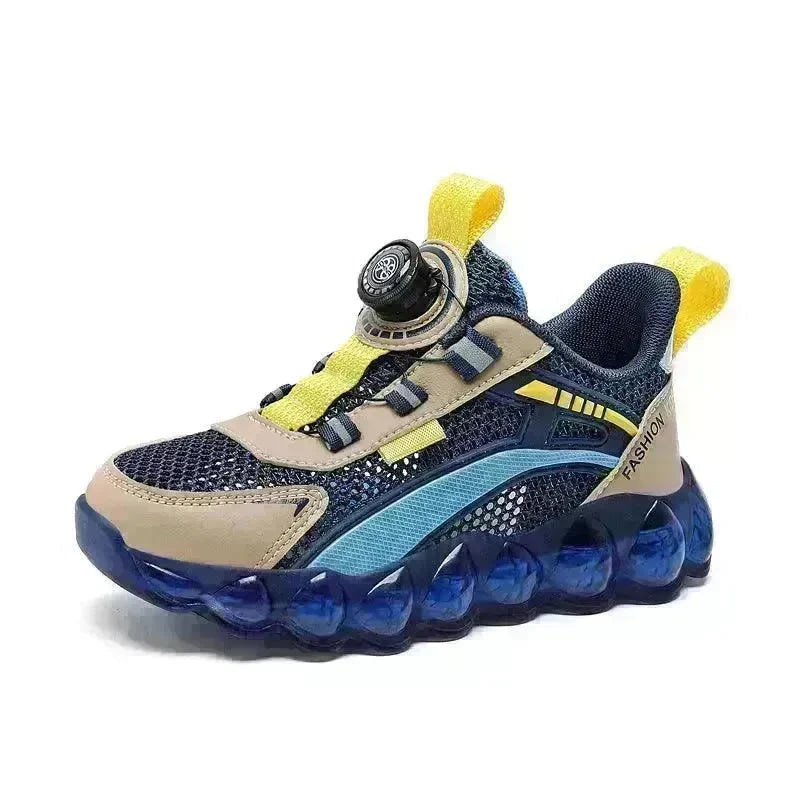Children's Sports Rotating Buckle Single Mesh Shoes - EX-STOCK CANADA