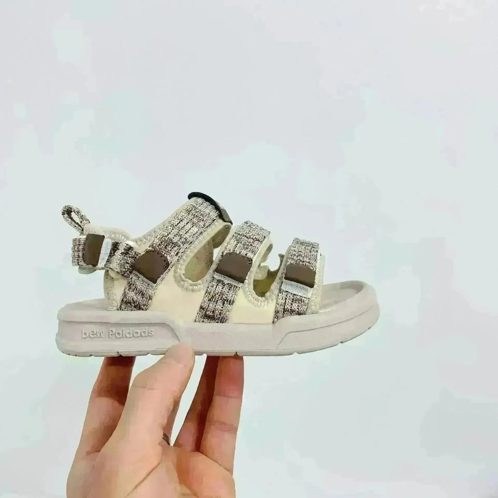 Children's Trendy Color Block Ribbon Classic Sports Sandals - EX-STOCK CANADA