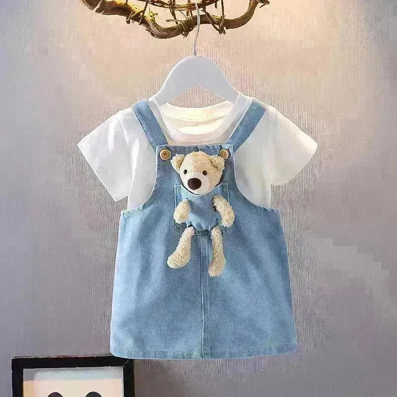 Children's Two Pieces Shorts Skirt For Girls - EX-STOCK CANADA