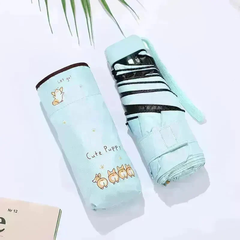 Children's Umbrella Off Sunscreen And Windproof Cartoon Umbrella Girl - EX-STOCK CANADA