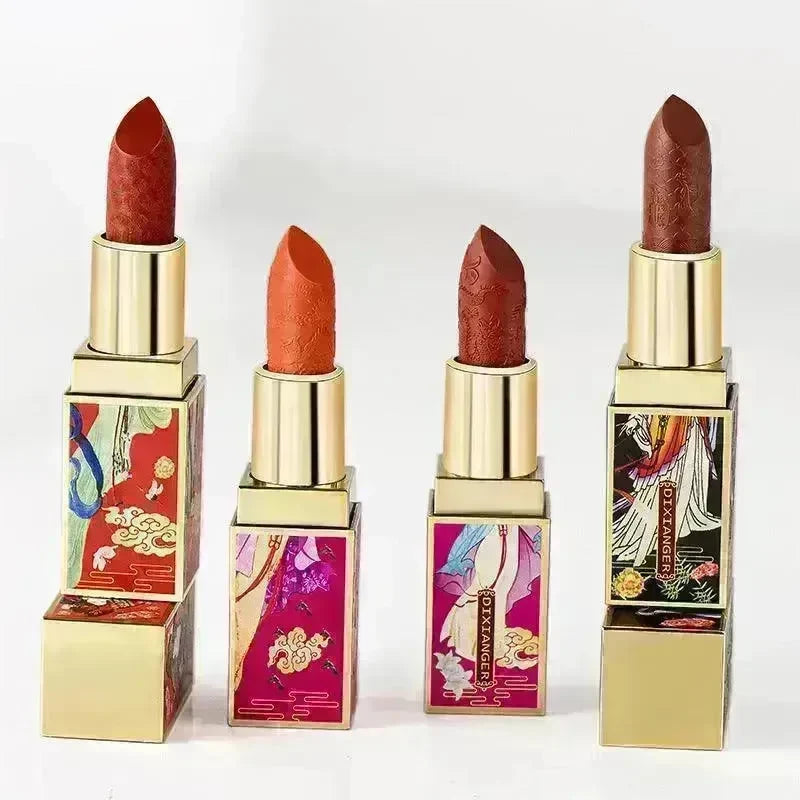 Chinese style imperial palace carved lipstick - EX-STOCK CANADA