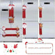 Christmas Decorations Stereo Doll Refrigerator Handle Eight Pieces - EX-STOCK CANADA