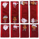 Christmas Decorations Stereo Doll Refrigerator Handle Eight Pieces - EX-STOCK CANADA