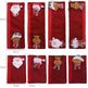 Christmas Decorations Stereo Doll Refrigerator Handle Eight Pieces - EX-STOCK CANADA
