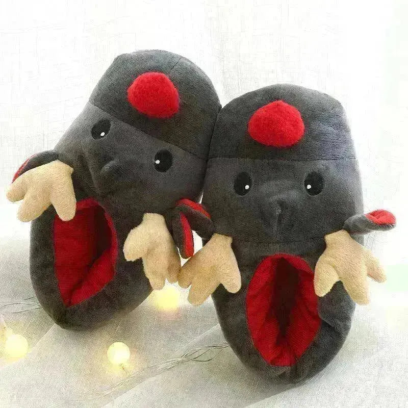 Christmas Shoes Cute Elk Home Slippers - EX-STOCK CANADA